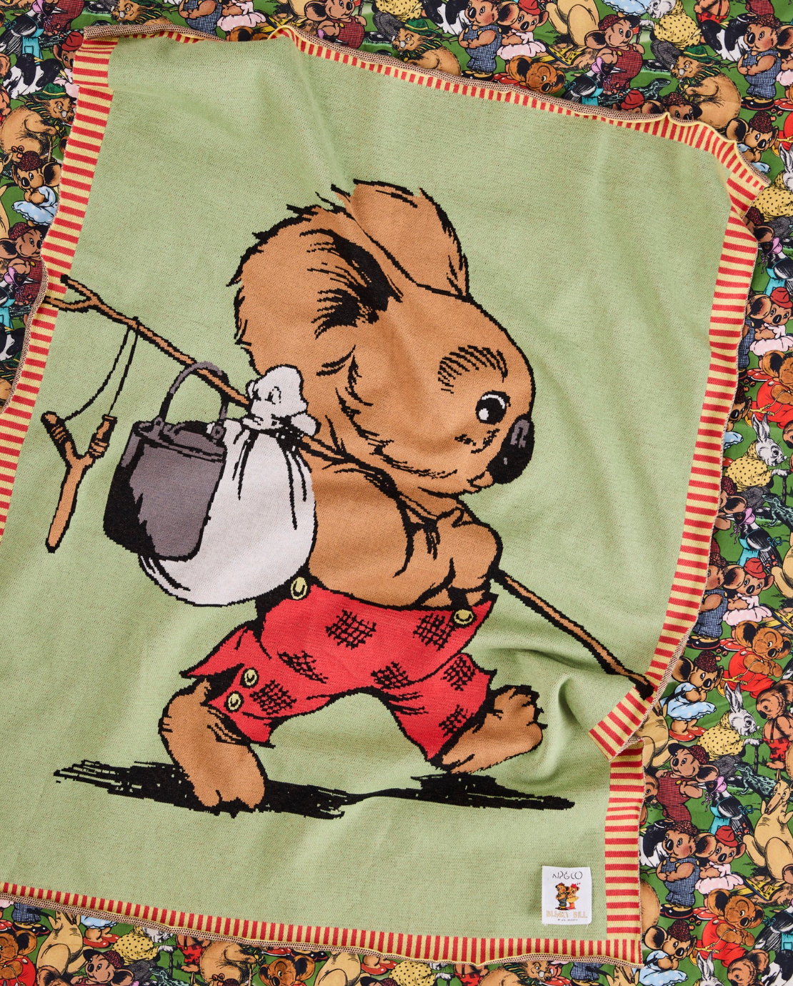 Blinky Bill - Cotton Knitted Blanket