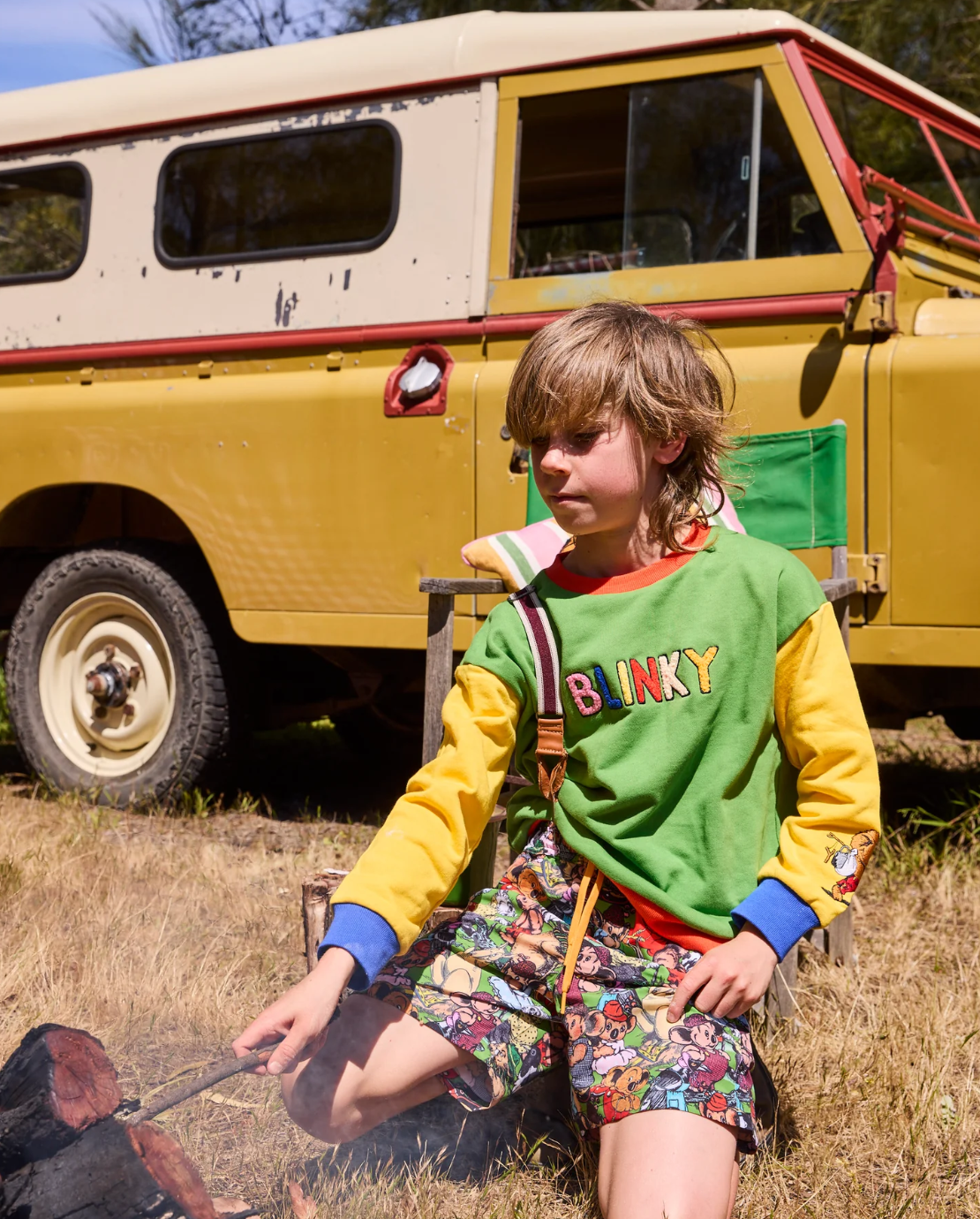 Kids Organic Cotton Sweater - Blinky Bill