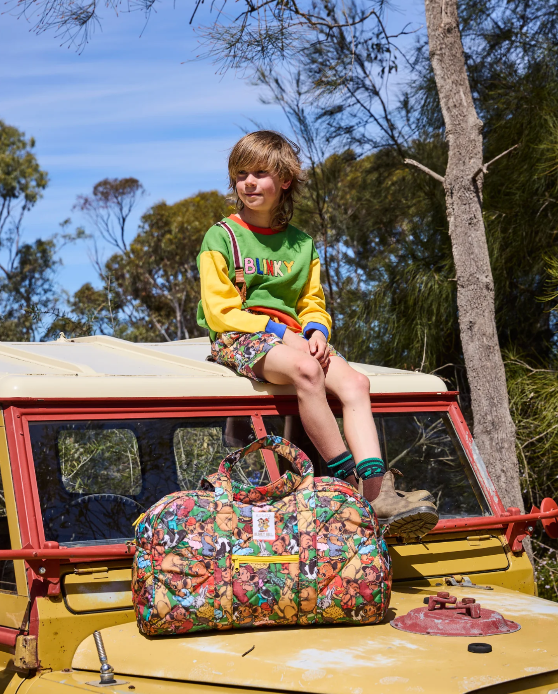 Kids Organic Cotton Sweater - Blinky Bill