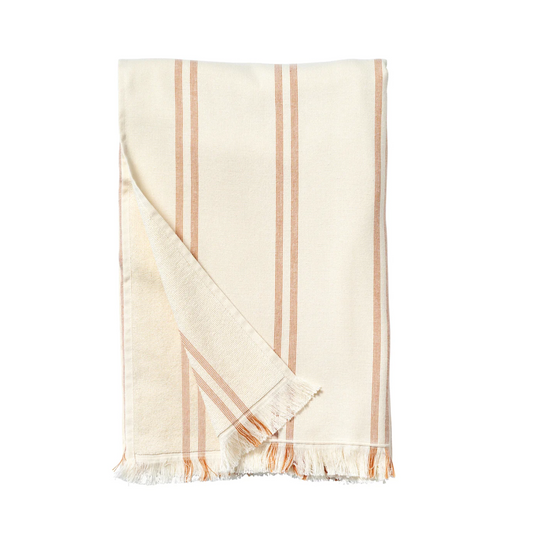 Fouta Beach Towel - Clay Stripe