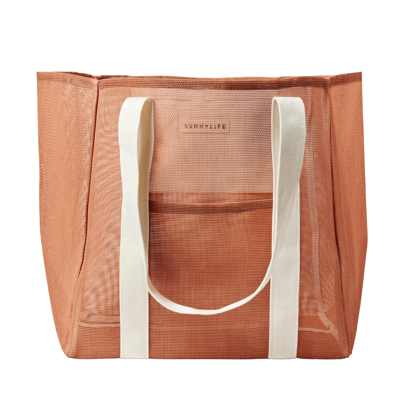Mesh Beach Bag - Tierra Clay