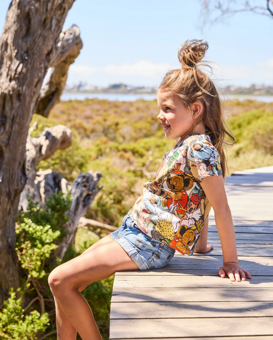 Blinky Bill & Friends Kids Organic Cotton T-shirt - Various Sizes