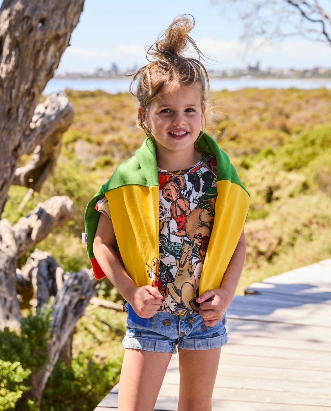 Blinky Bill & Friends Kids Organic Cotton T-shirt - Various Sizes