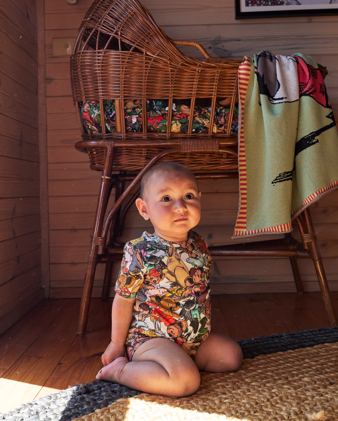Blinky Bill & Friends Organic Short Sleeve Romper