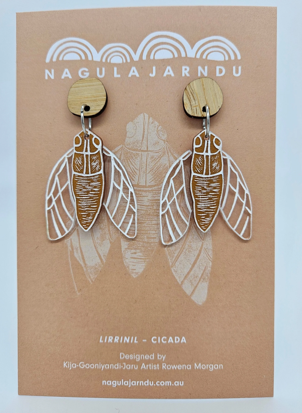 Lirrinil (Cicada) Earrings