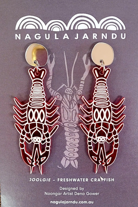 Joolgi (Freshwater Crayfish) Earrings