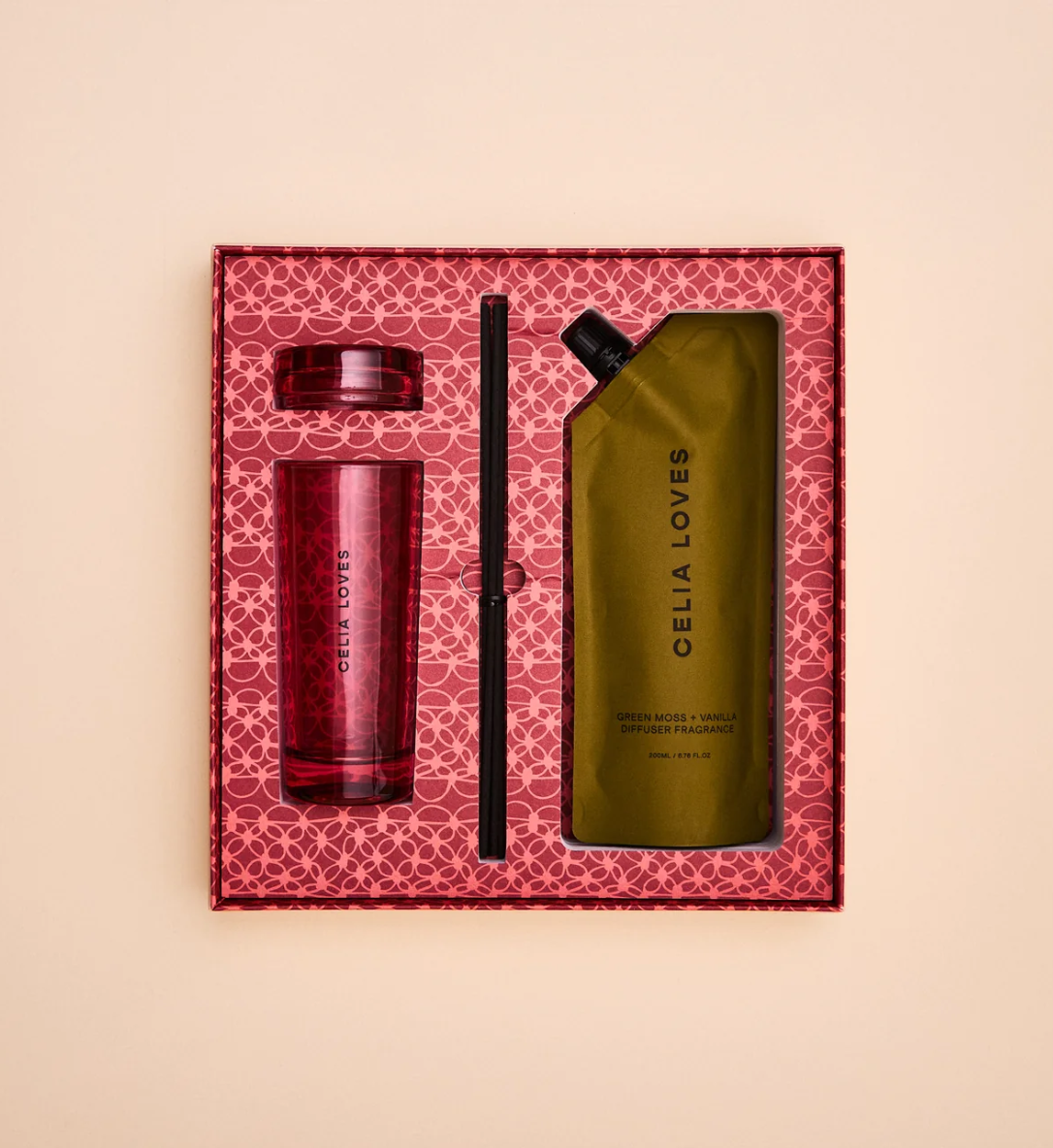Diffuser Set Green Moss & Vanilla