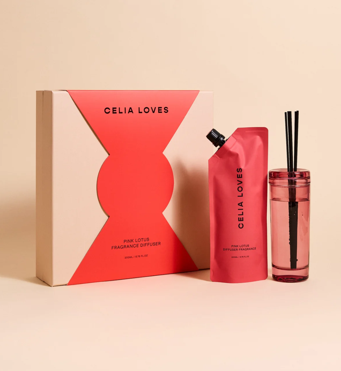 Diffuser Set Pink Lotus