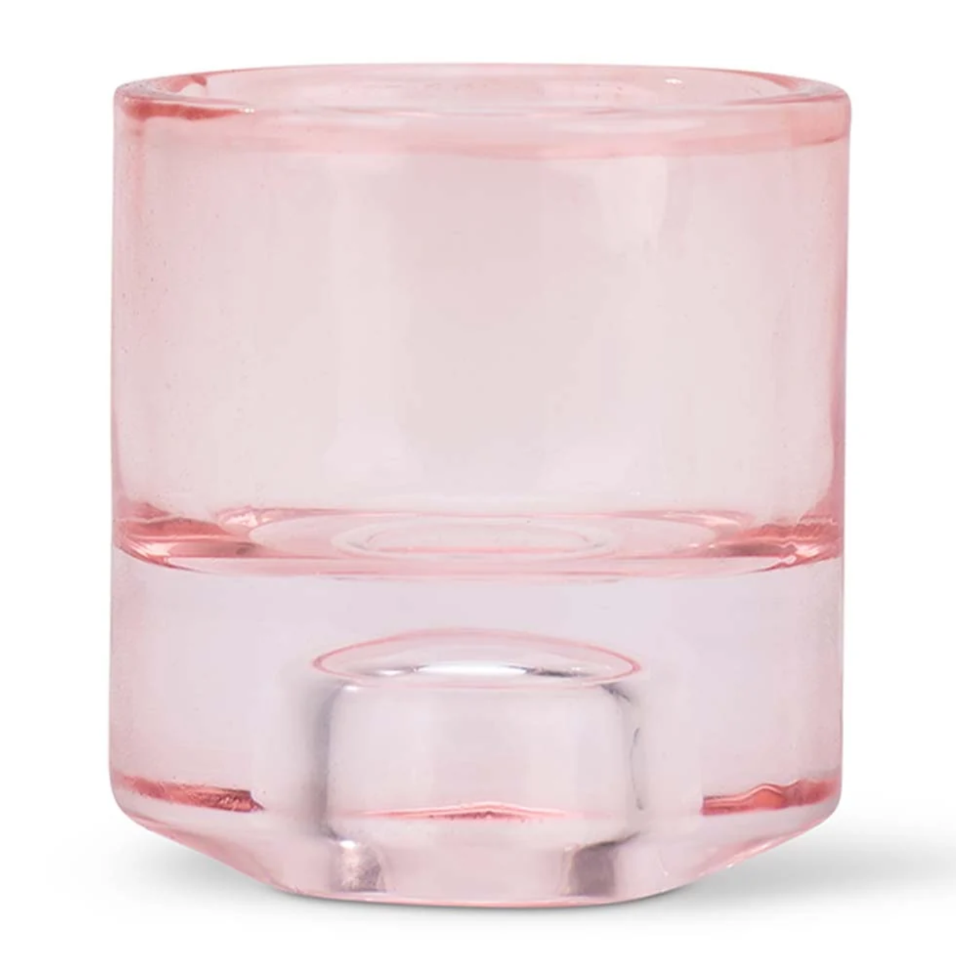Glass Candle Holder - Various Colours