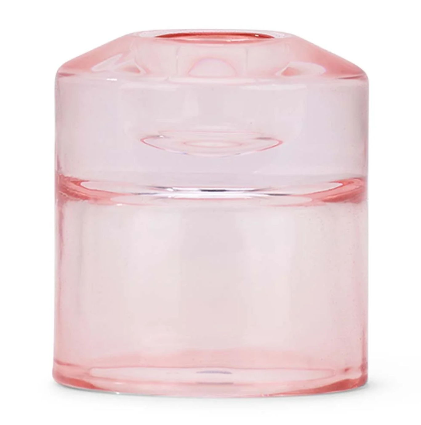 Glass Candle Holder - Various Colours