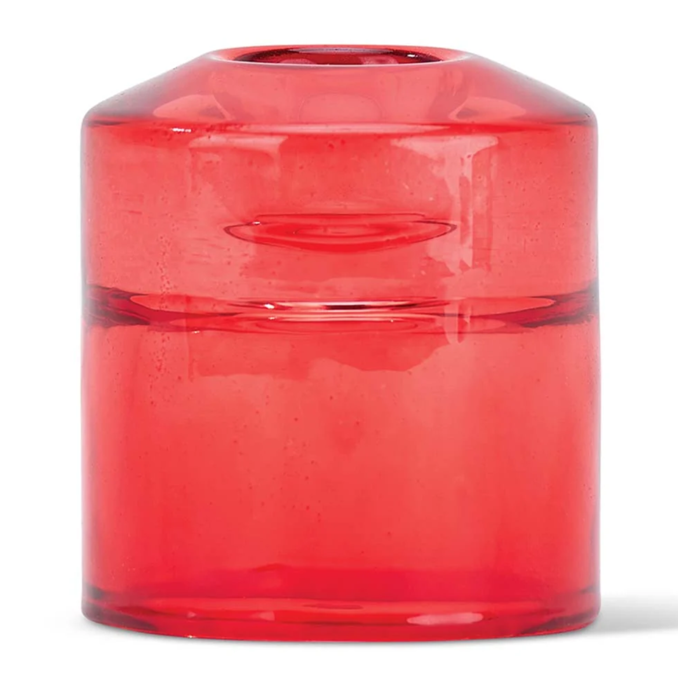 Glass Candle Holder - Various Colours
