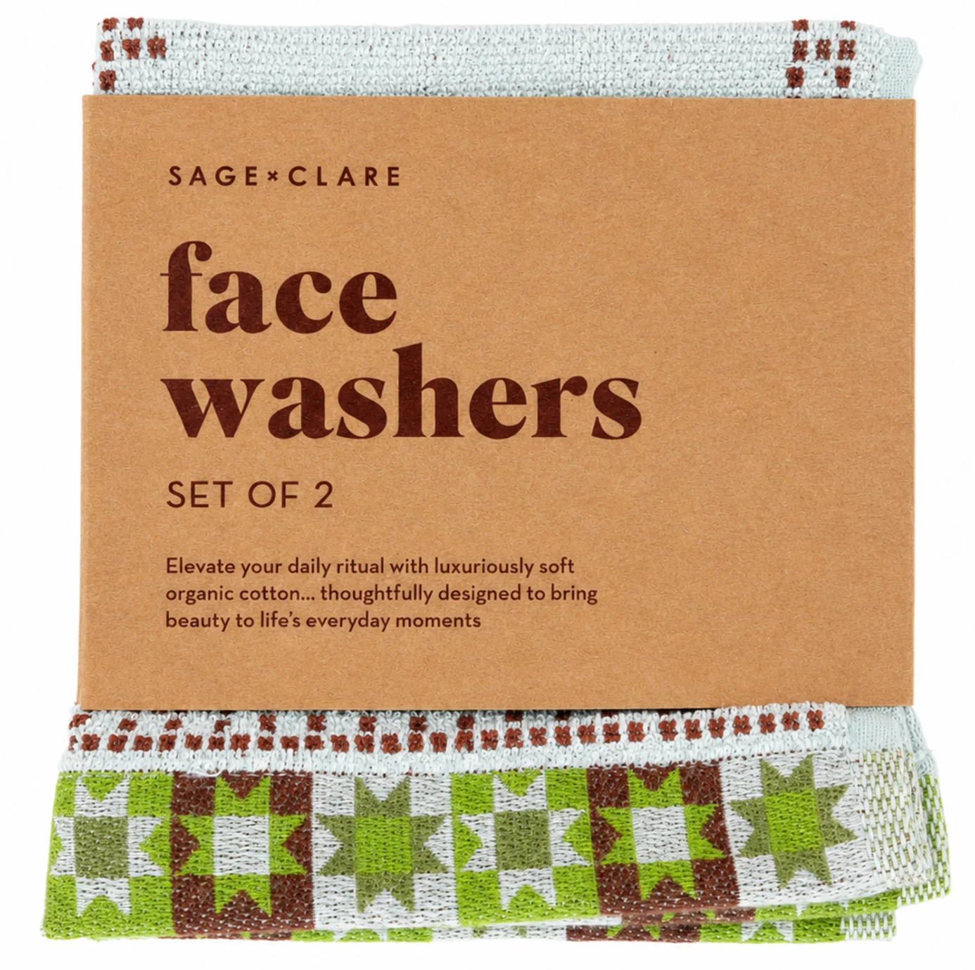 Bonny Face Washer Set - Fluorite