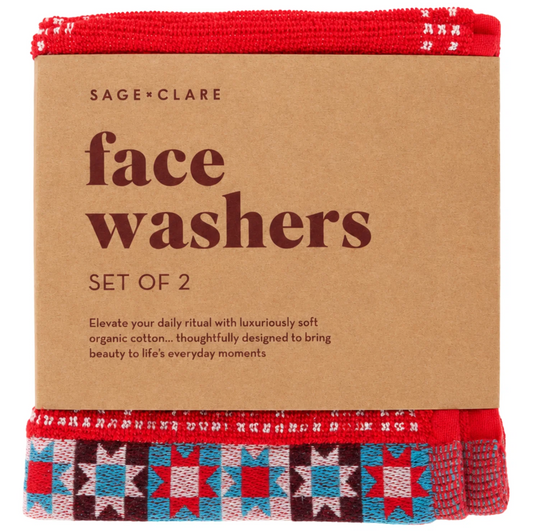 Bonny Face Washer Set - Poppy