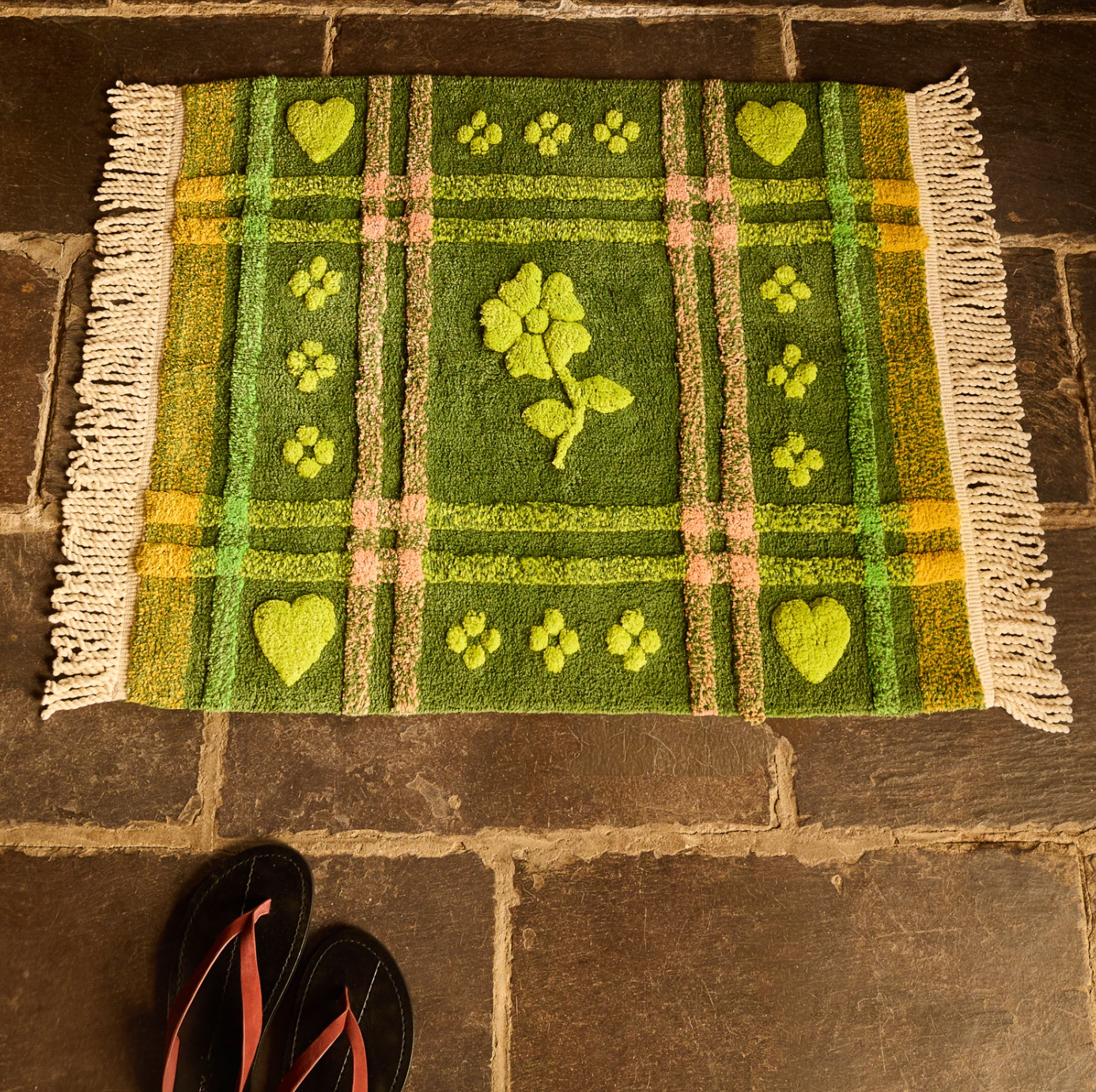 Josephine Bath Mat - Hunter Green