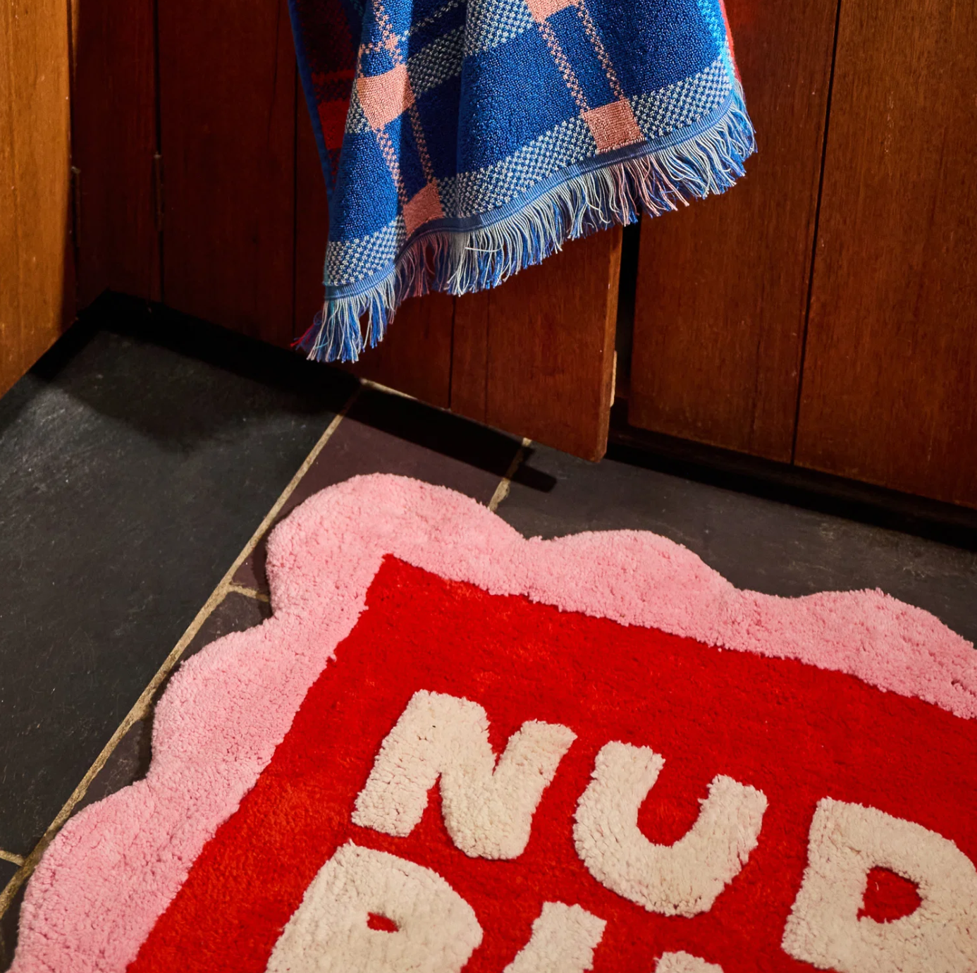 Romy Nudie Bath Mat - Poppy