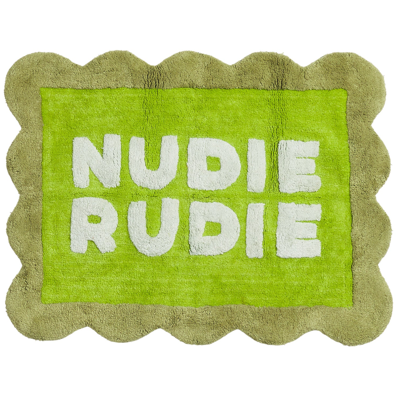 Romy Nudie Bath Mat - Cactus Green