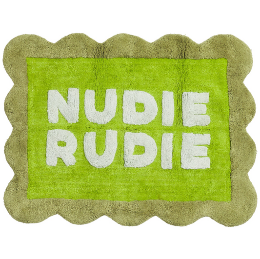Romy Nudie Bath Mat - Cactus Green