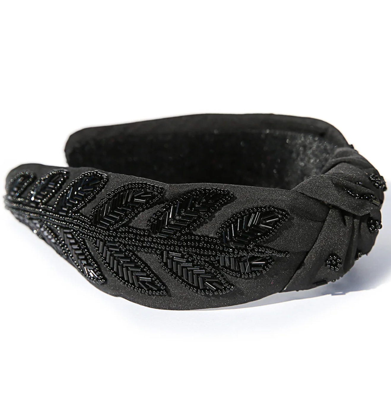 Black Leaf Headband