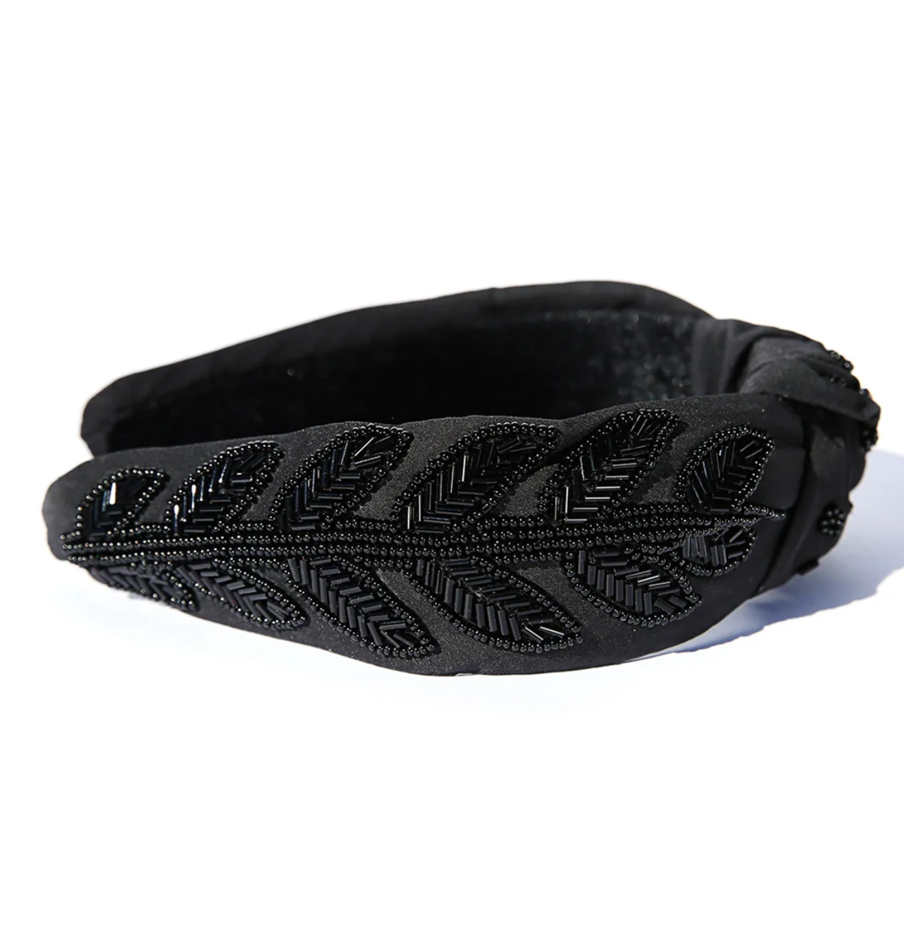 Black Leaf Headband