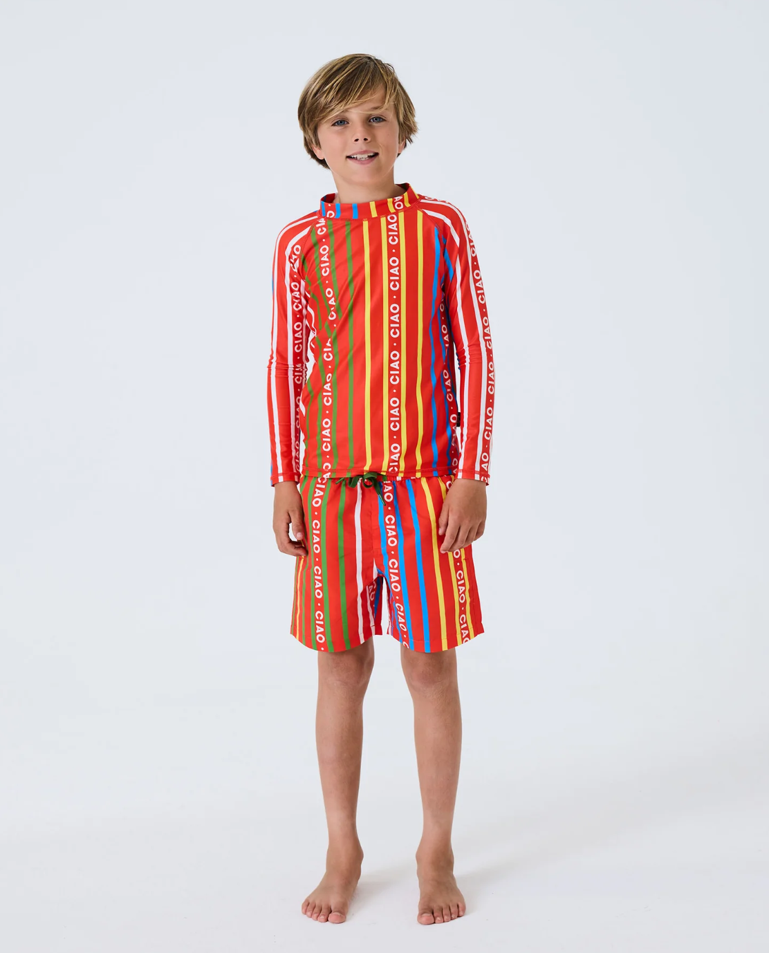 Ciao Stripe Kids Rash Vest - Various Sizes