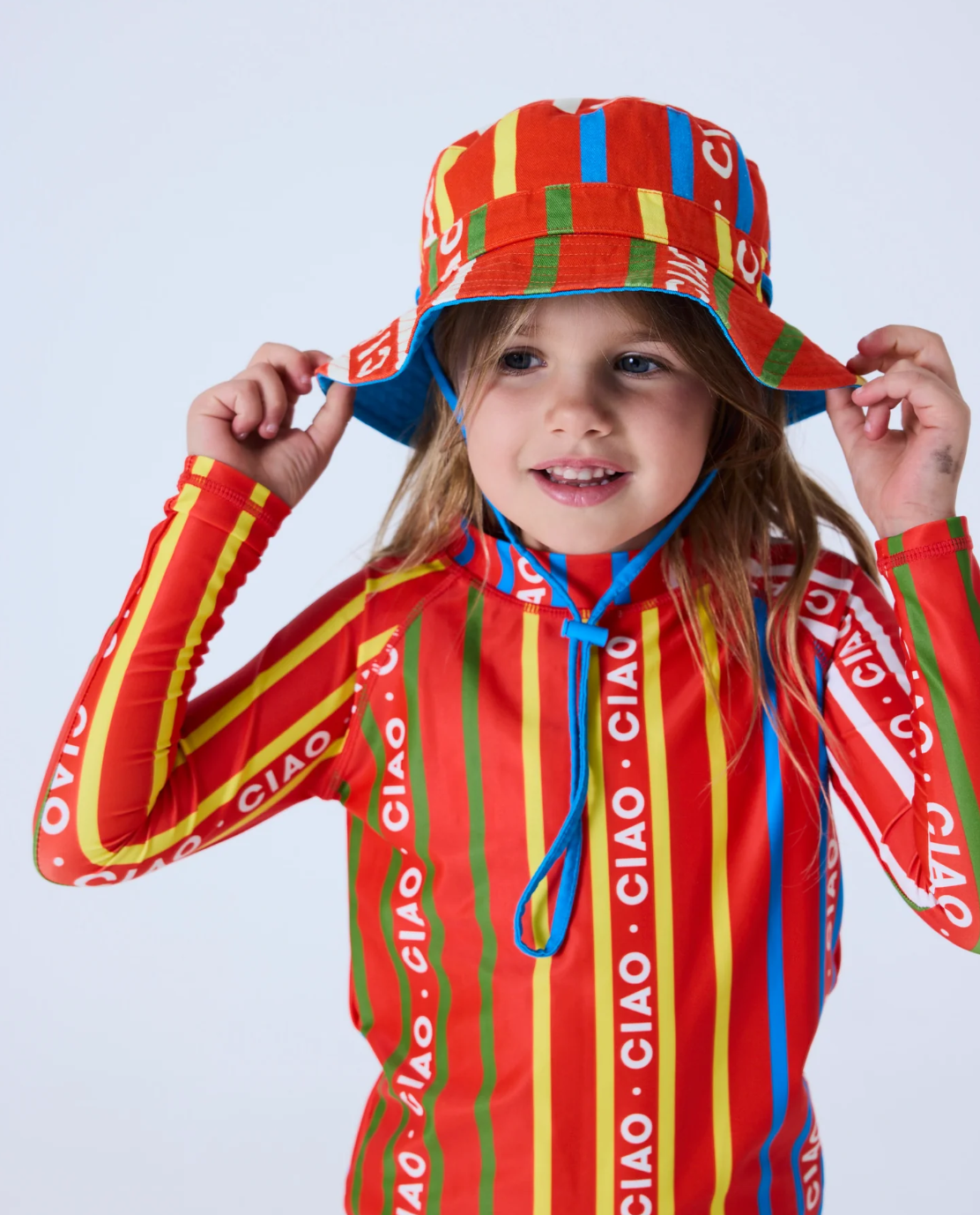 Ciao Stripe Kids Rash Vest - Various Sizes