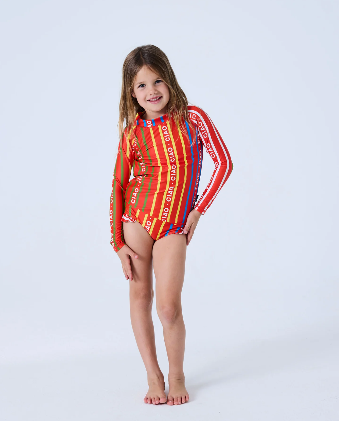 Ciao Stripe Kids Rash Vest - Various Sizes
