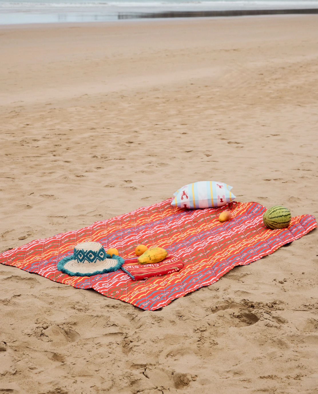 Ciao Stripe Picnic Mat
