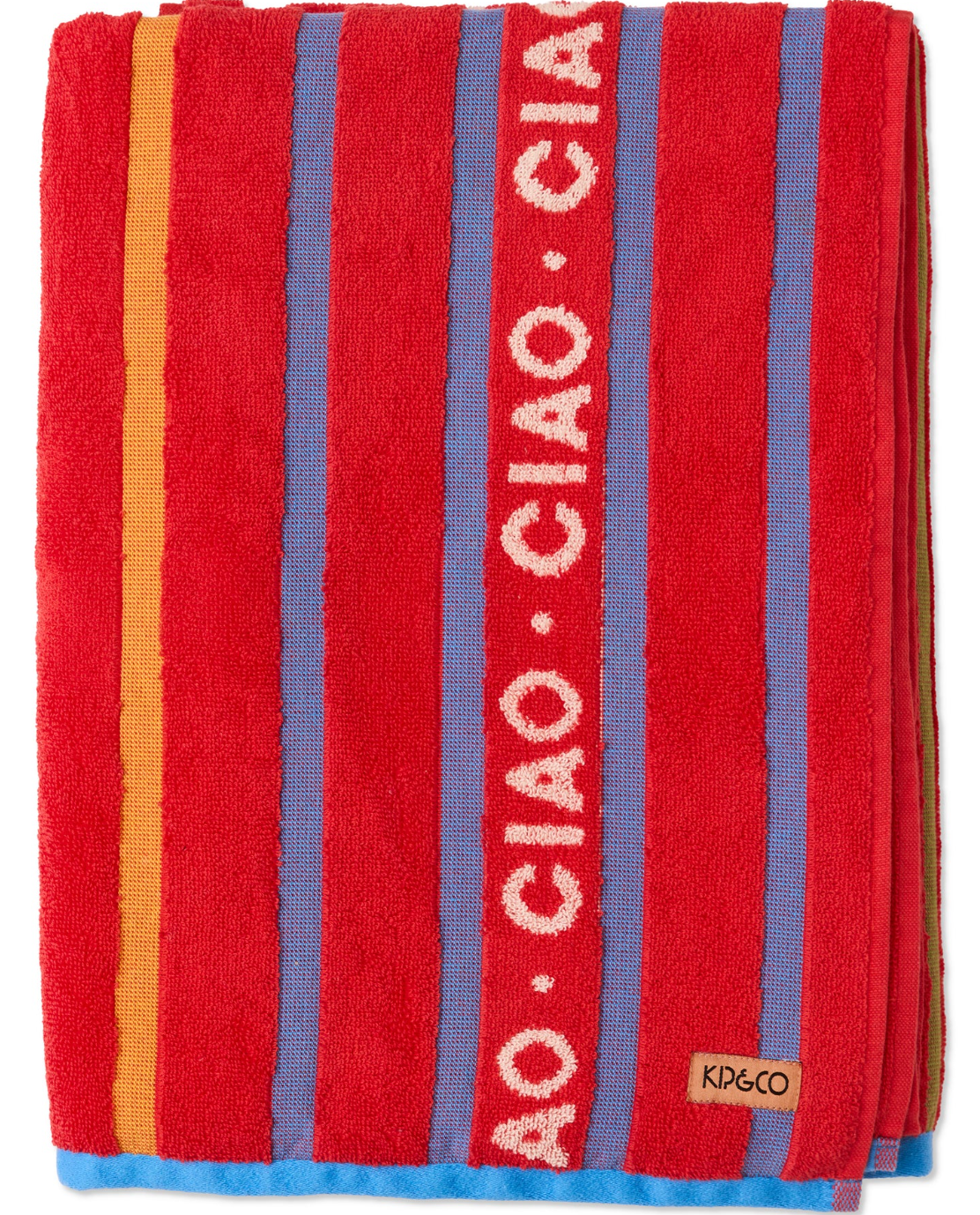 Ciao Stripe Terry Beach Towel