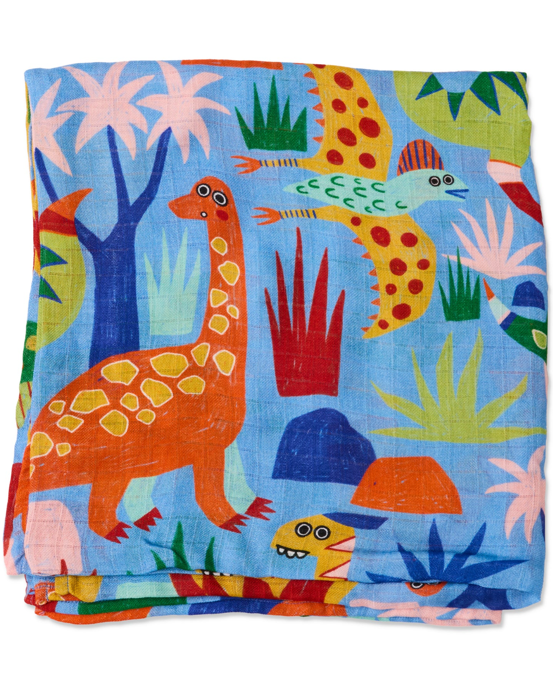 Dinosaur Roar Bamboo Swaddle