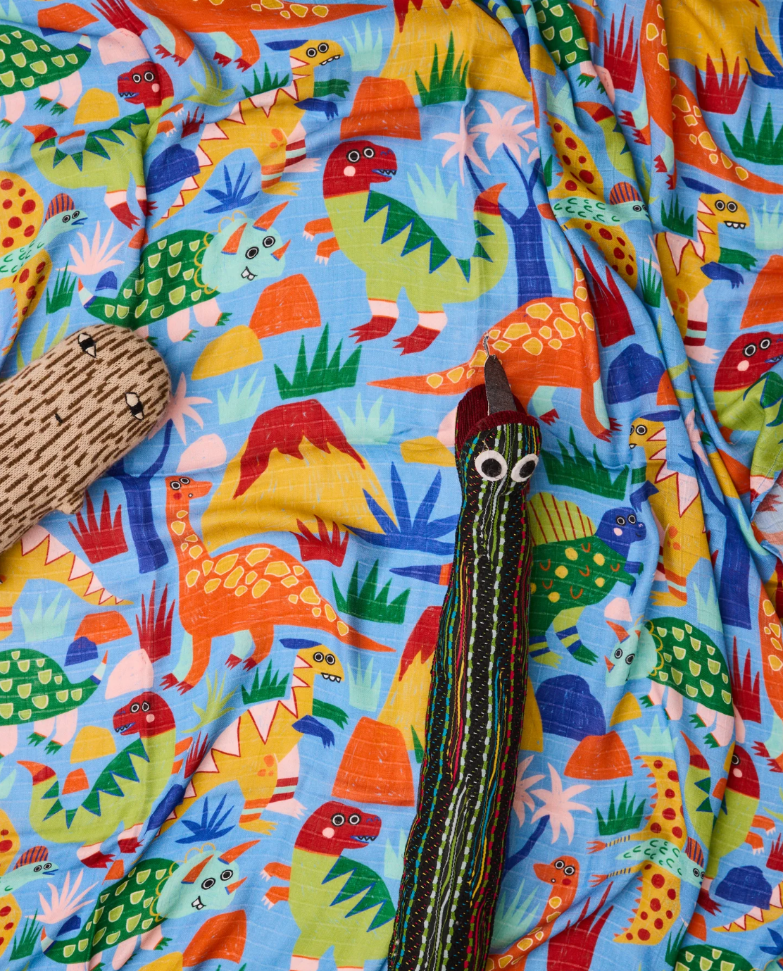 Dinosaur Roar Bamboo Swaddle