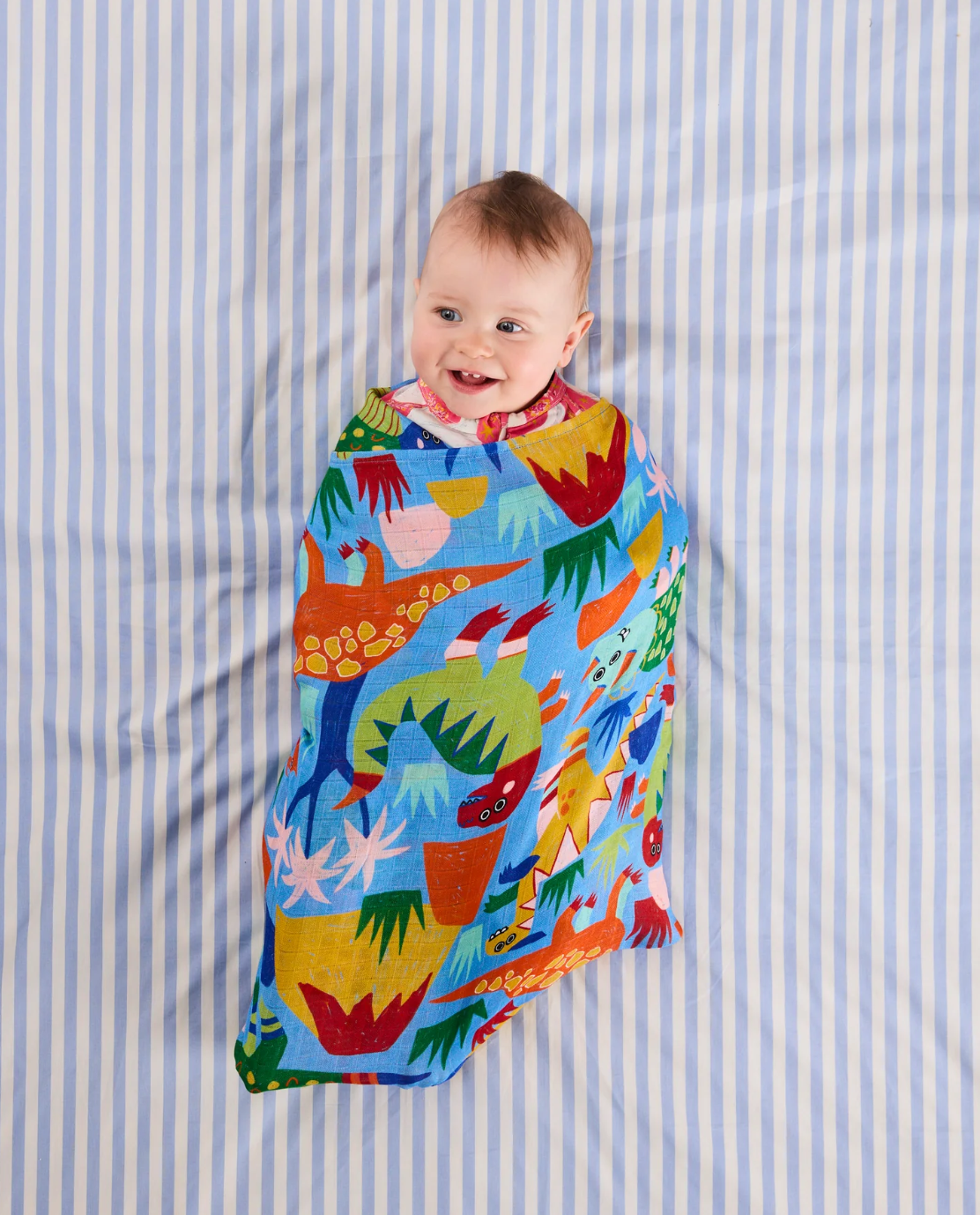 Dinosaur Roar Bamboo Swaddle