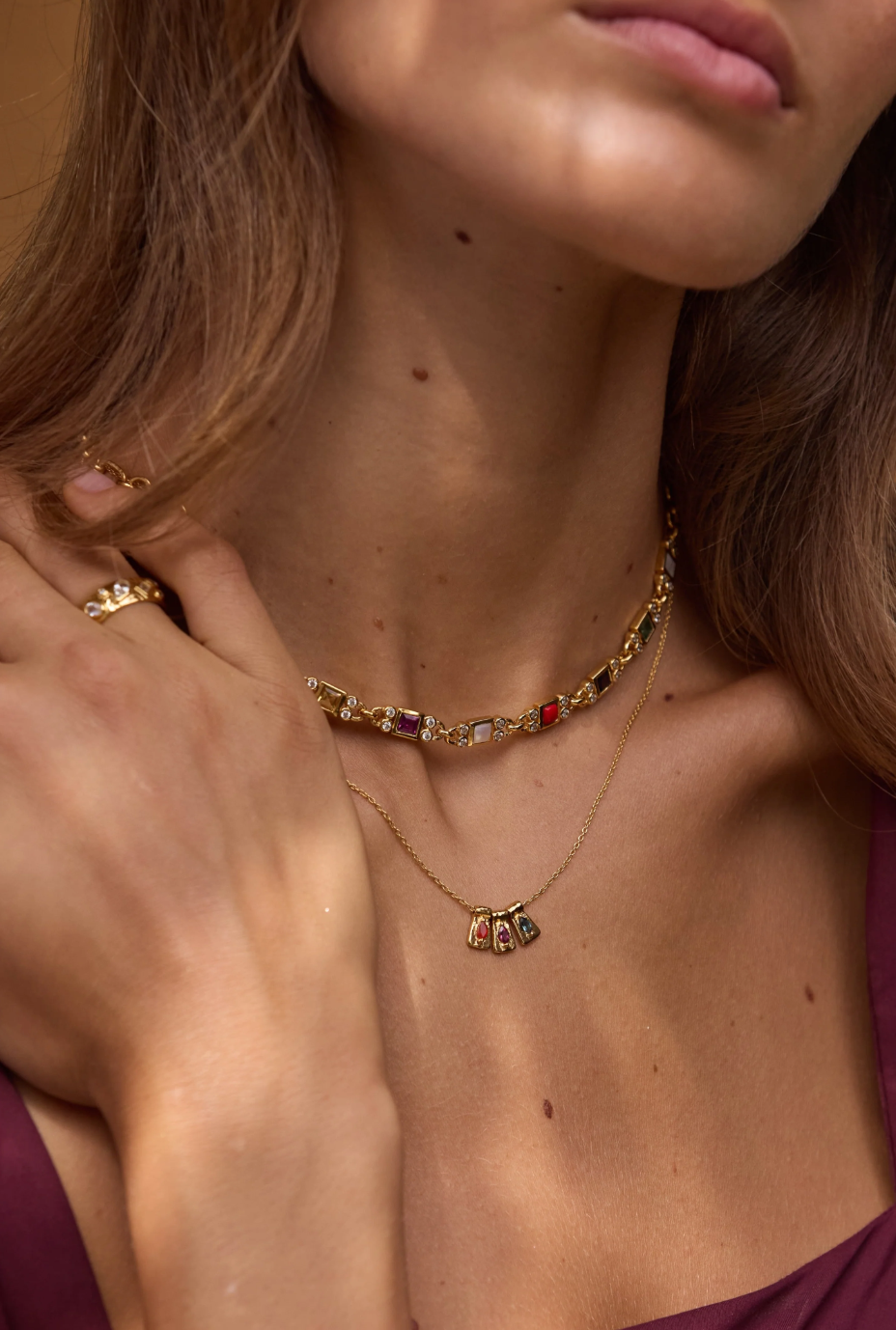Seraphine Gold Necklace