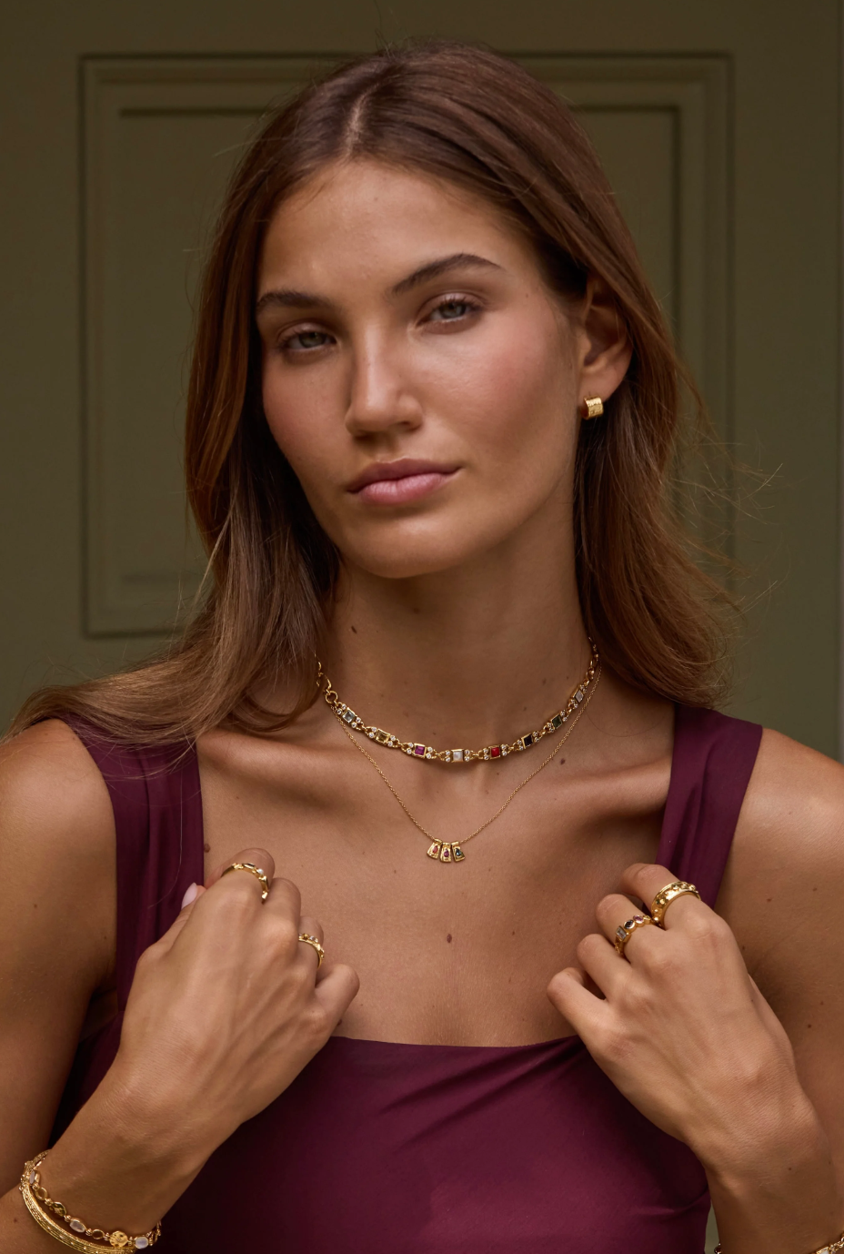 Seraphine Gold Necklace