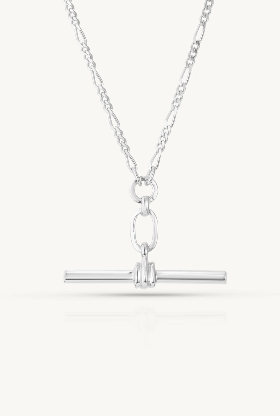 Fob Silver Necklace