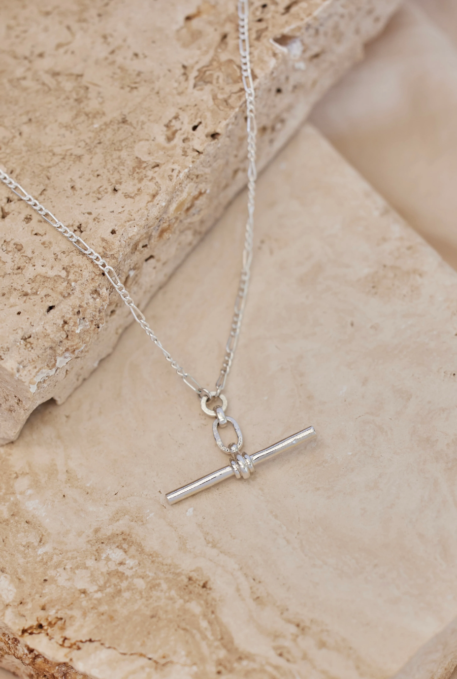 Fob Silver Necklace