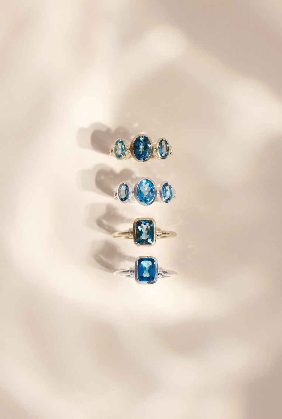 Romy Topaz Gold Stacker