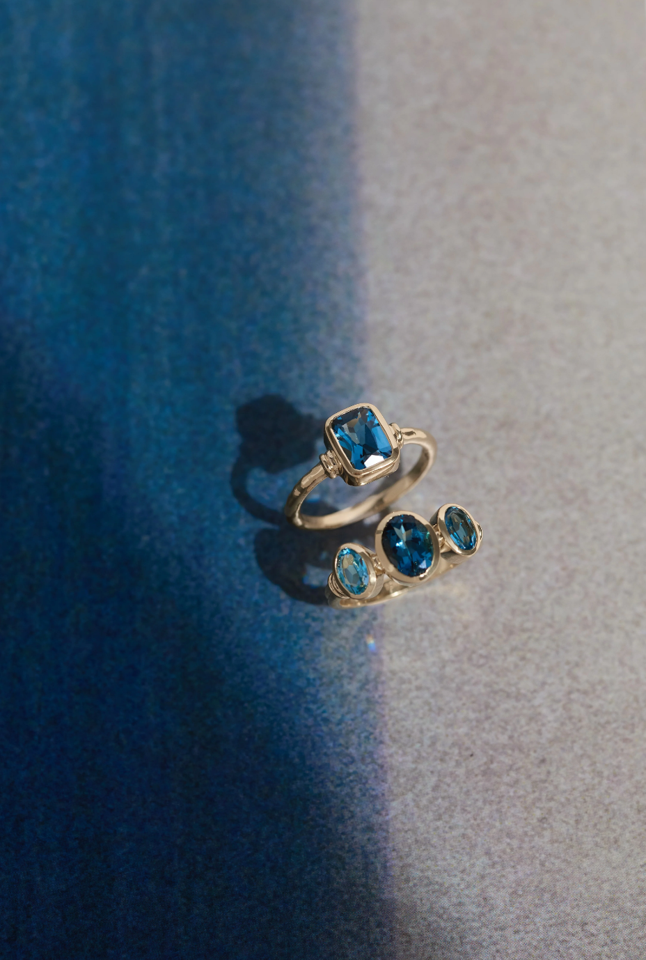 Romy Topaz Gold Stacker