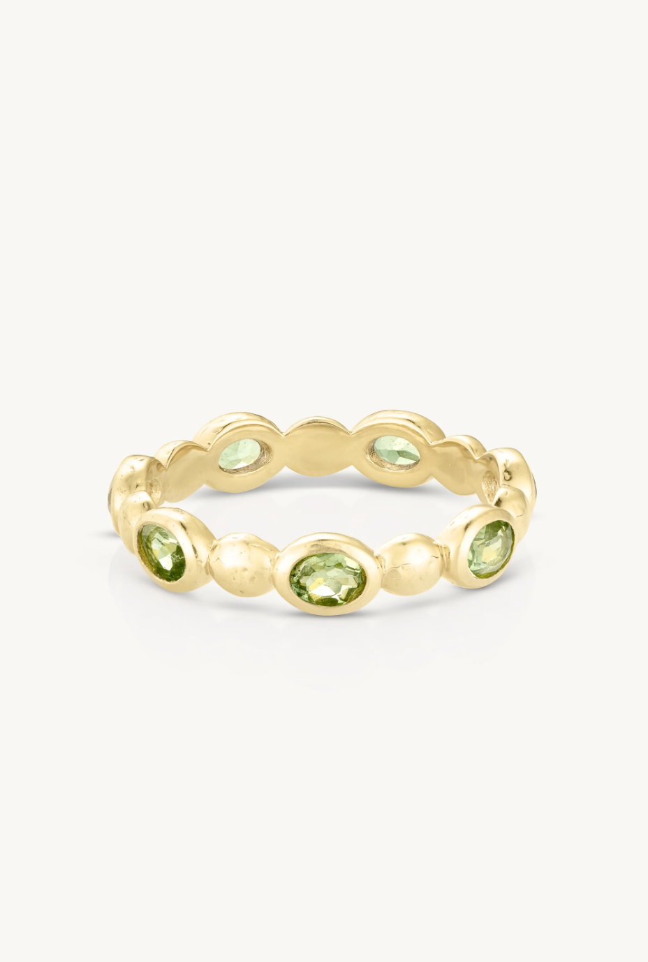 Pebble Apatite Gold Stacker