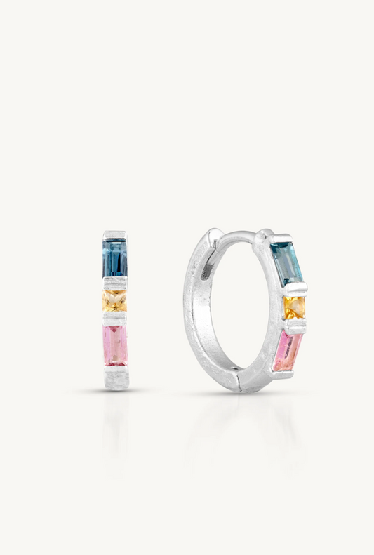 Ombre Silver Huggies