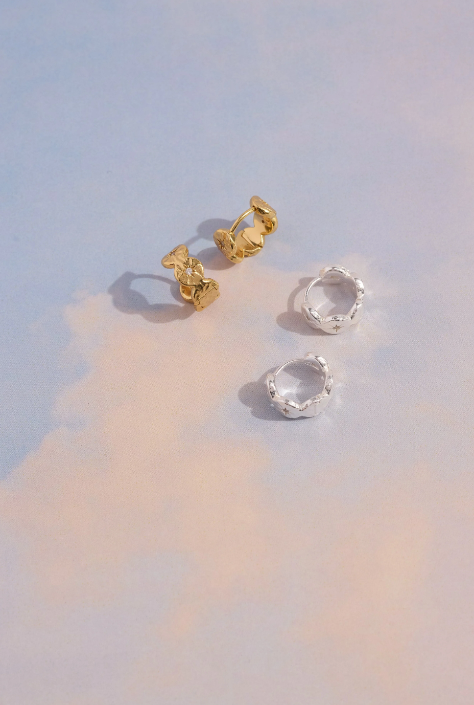Ètoile Gold Hoops