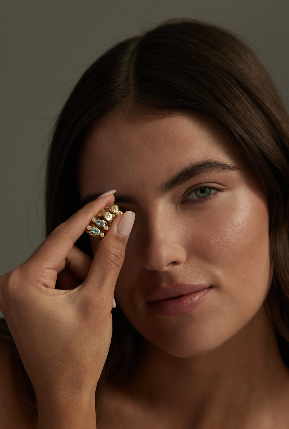 Ètoile Gold Hoops