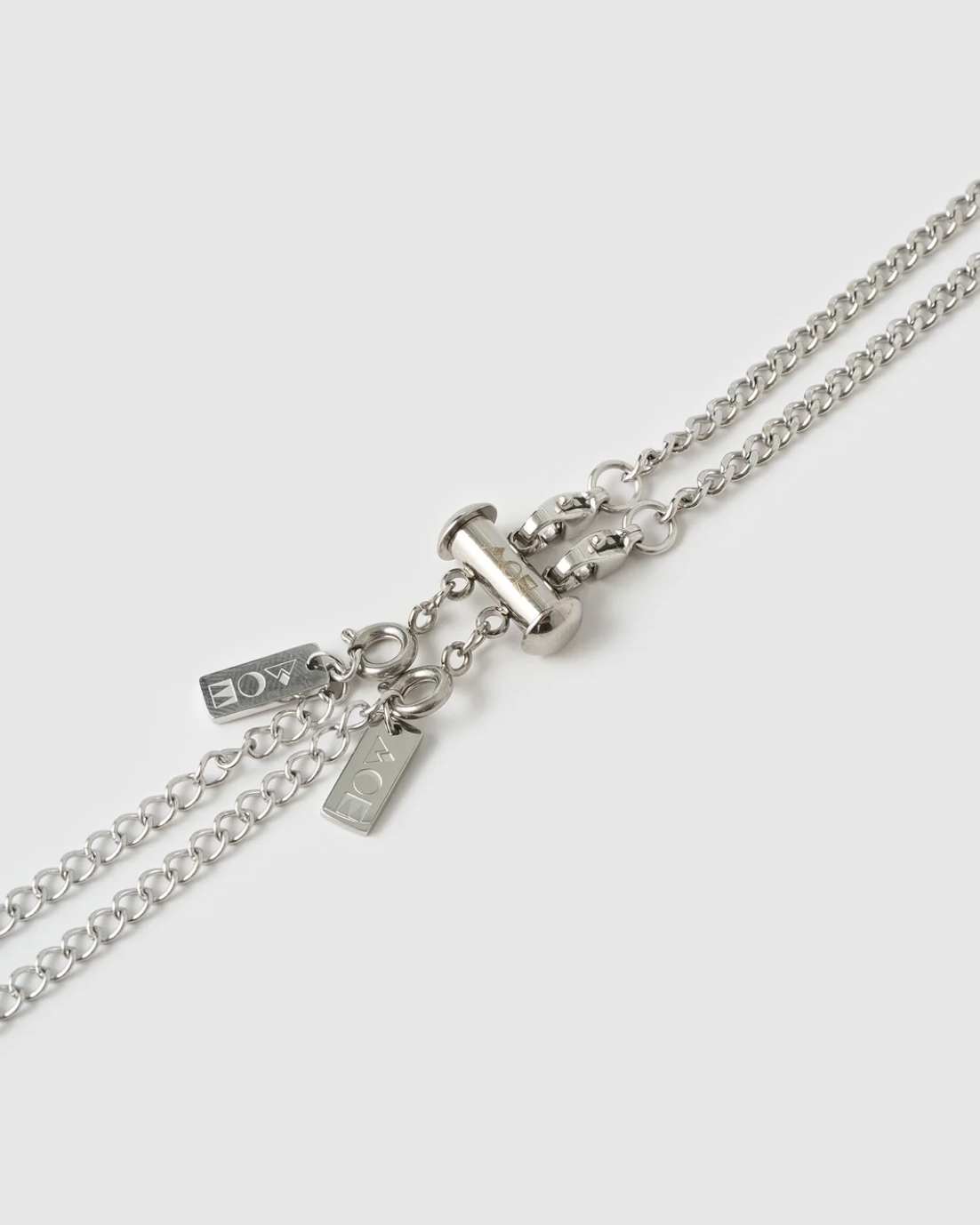 Necklace Stacking Clasp - Silver - Various Options