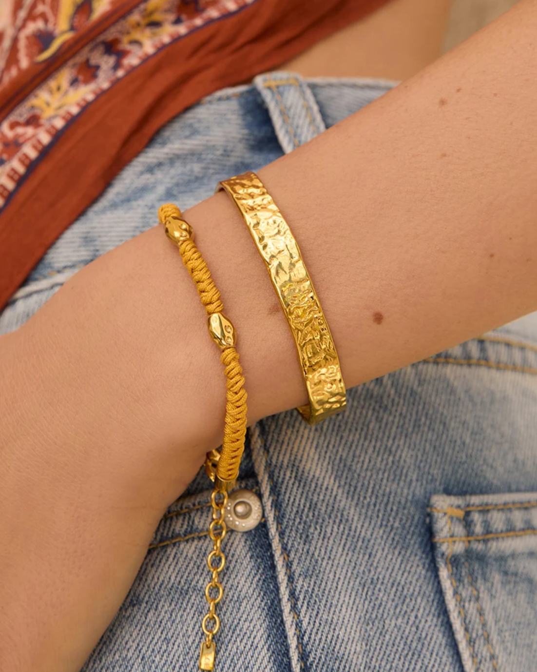 Bobbi Bracelet - Mustard