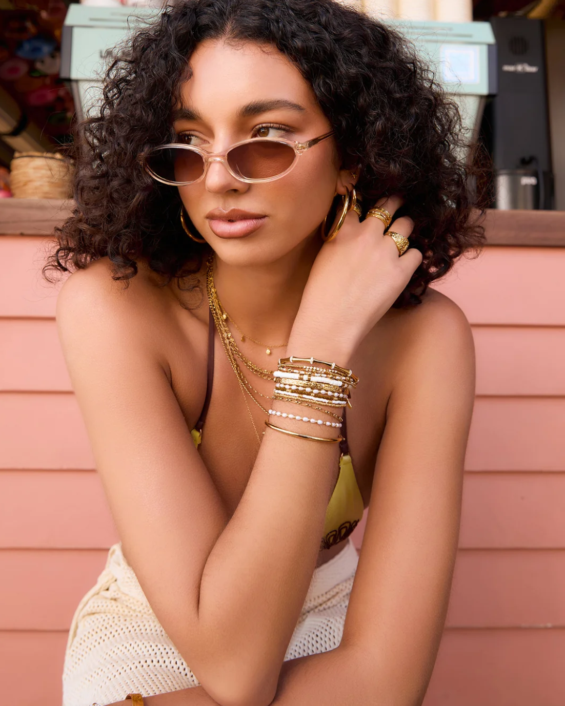 Frankie Sunglasses - Rose