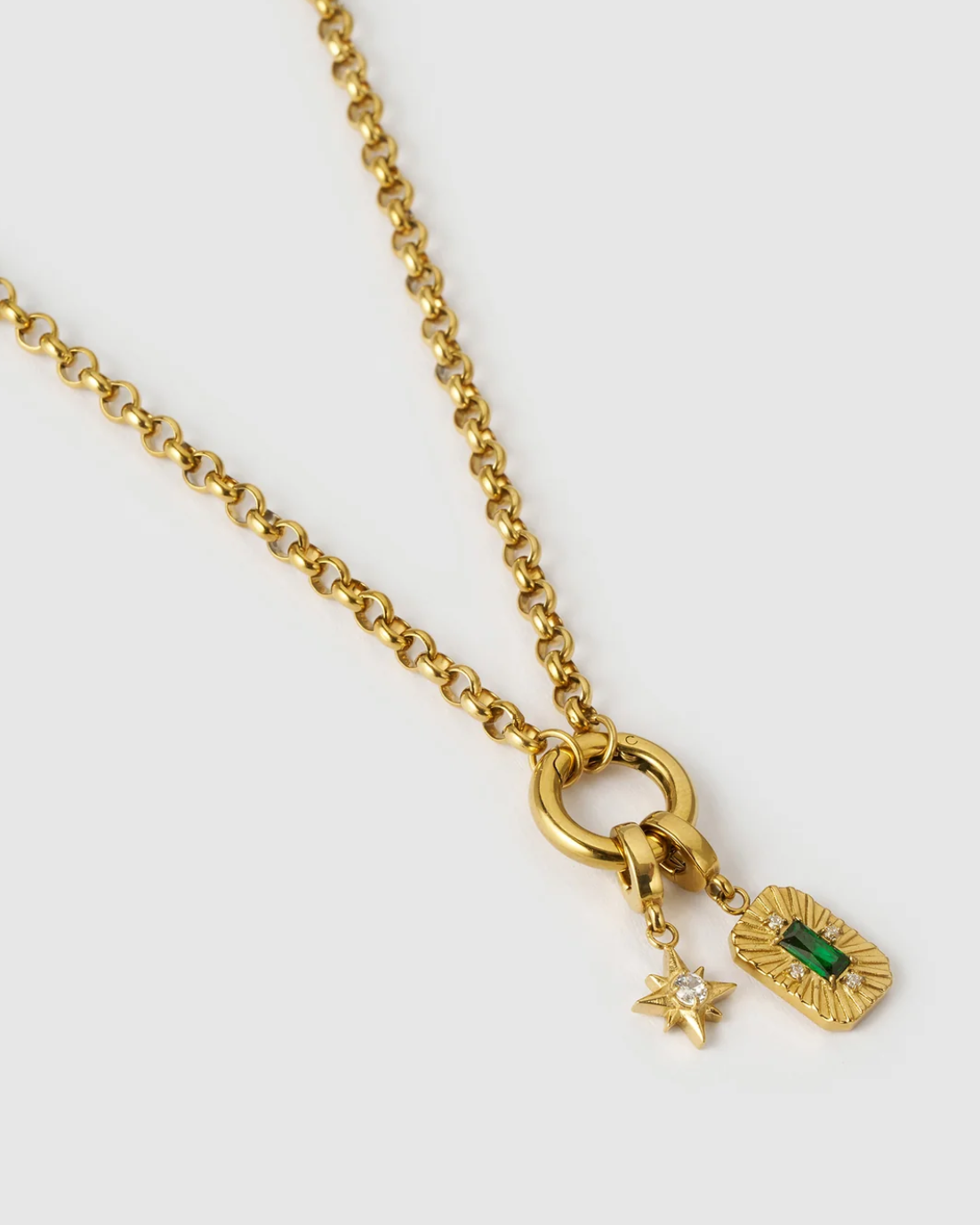 Heart of the Sun Gold Necklace