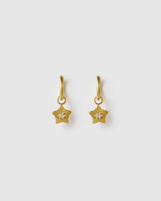 Goldie Earrings - Stone