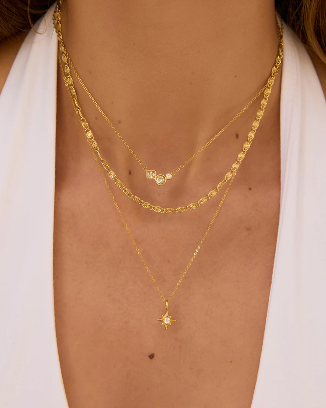 Astrid Gold Necklace