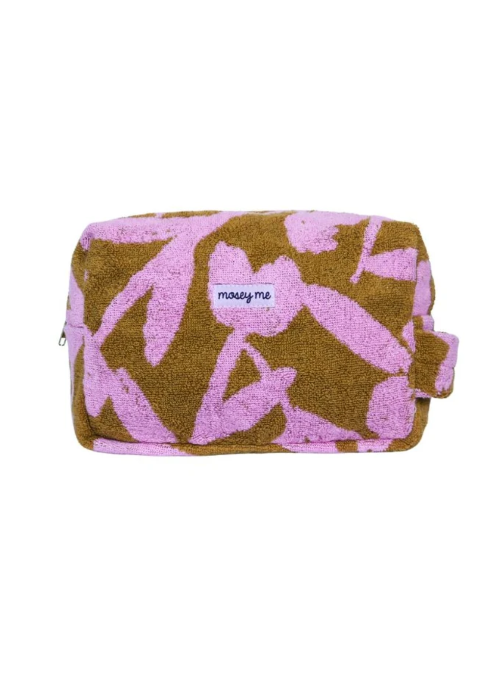 Abstract Terry Toiletry Bag