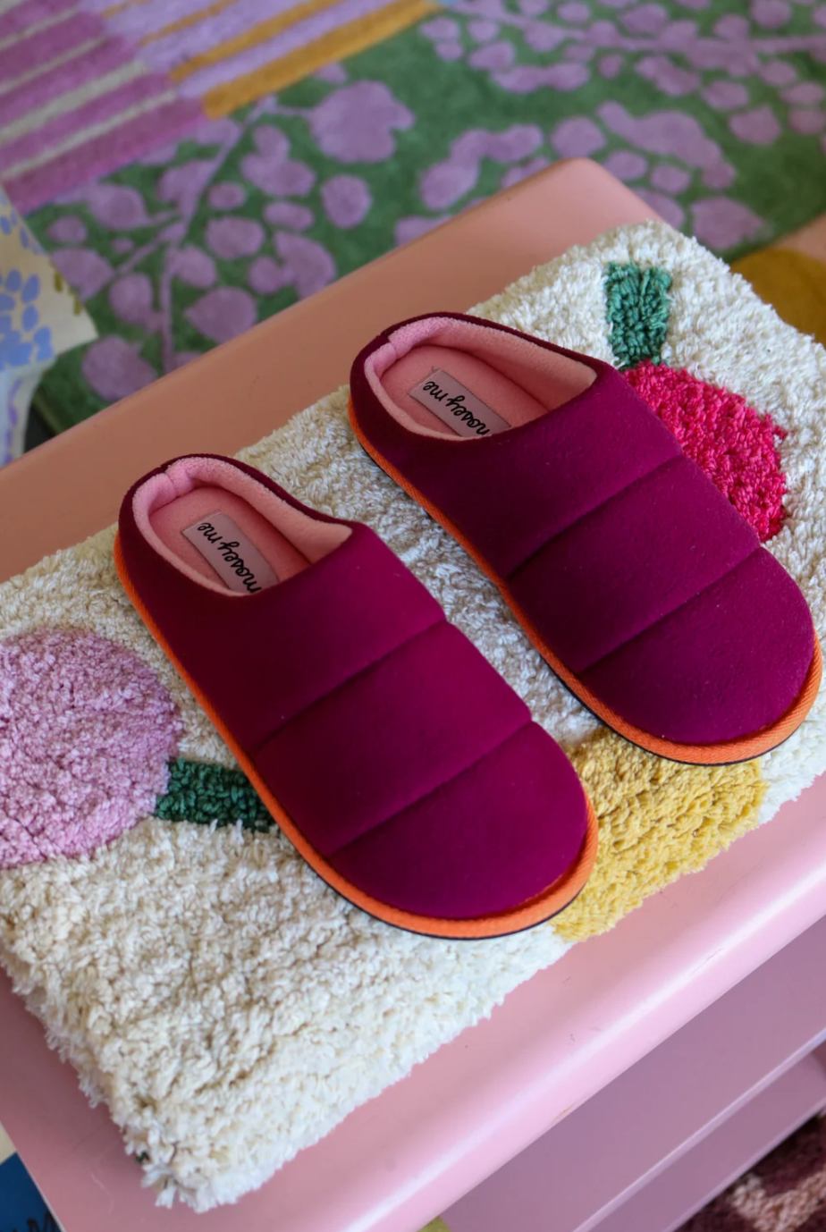 Cloud Slipper in Berry