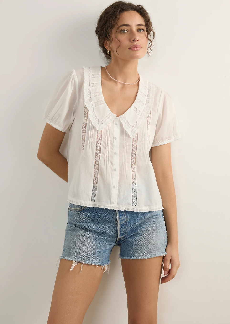 Violette Blouse - White